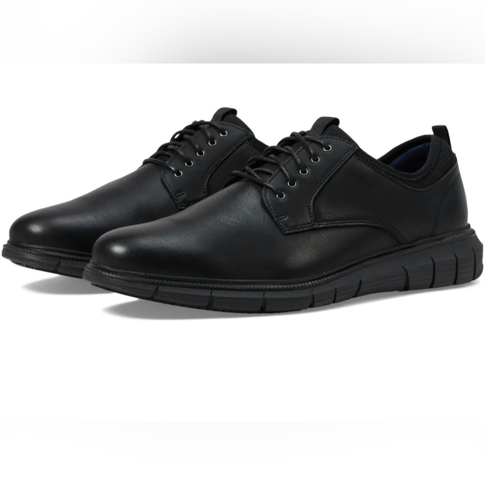 Dockers Mens Trine Slip Resistant Work Casual Lace Up Oxford Shoe